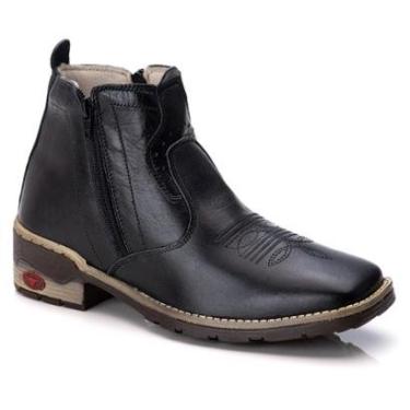 Imagem de Butina Masculina Couro Bovino Conforto Total Moda Caipira-Masculino