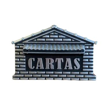 Imagem de Caixa de Correio Cartas PVC Correspondência Muro Portão Casinha