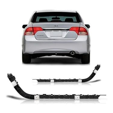 Imagem de Universo Car, Suporte Guia Parachoque Traseiro Civic 2008 2009 2010 2011 2012 Lado:Direito