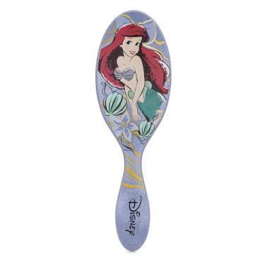 Imagem de Wet Brush Desembaraçador de cabelo original da Disney, Ariel (princesa elegante), cerdas ultra macias IntelliFlex, escova desembaraçadora desliza através de emaranhados (cabelos secos molhados e