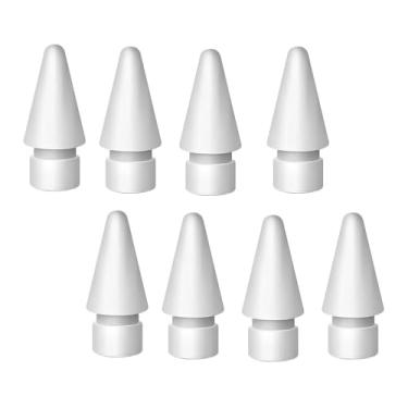 Imagem de Dicas de substituição para Apple Pencil - Pontas para Apple iPad Pencil Pro 1ª 2ª geração USB-C (branco (8 peças)
