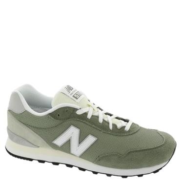 Imagem de New Balance Tênis masculino 515 V3 clássico, Olivina escura/olivina/Raincloud, 8.5
