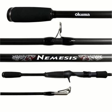 Imagem de Vara Pesca Carretilha Okuma Nemesis Carbono 6`0" 1,83m 6-12 Lbs Inteiriça