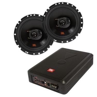 Imagem de Caixa JBL Ativa Amplificada SW8A-MS 200w + 2 Alto Falantes 6  JBL Flex
