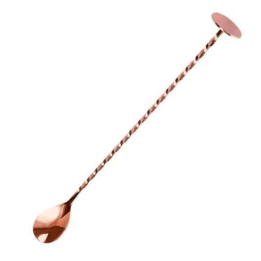 Imagem de Colher Bailarina em Inox Rosé com Disco na Ponta - WebBar, Rosé