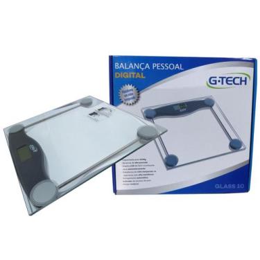 Imagem de Balança Digital G-tech Balgl10 Em Vidro Temperado Até 150 Kg