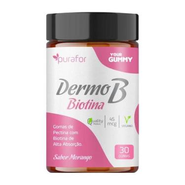 Imagem de Dermo B Biotina 30 gummy Purafor