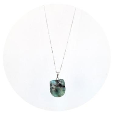 Imagem de Colar 50Cm Esmeralda Em Medalha - Natural P. Vecchio Joias - Ponte Vec