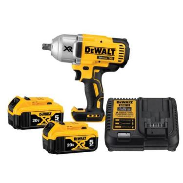 Imagem de Chave De Impacto 2 Baterias 20v 5ah Dewalt Dcf899 Carregador Rapido