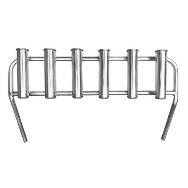 Imagem de Rack Porta Varas De Aluminio Para 6 Varas Lancha Barco Pesca - Noster 