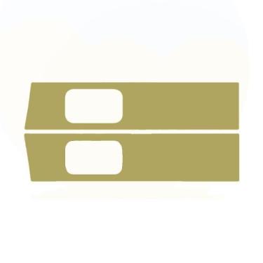 Imagem de Aplique Estribo Para Scania S4 2002 2003 Dourado - Venka