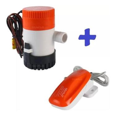 Imagem de Bomba De Porão 750 Gph + Automático Esfera -  Noster - Seaflo