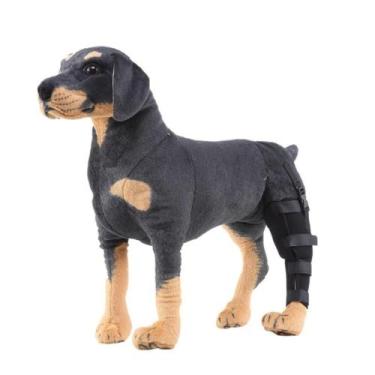 Imagem de Joelheira Cães Gato Cachorro Ajuda Na Luxação da Pata Tala PPP/PP/P/M/