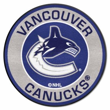 Imagem de FANMATS Tapete redondo Vancouver Canucks 1889 NHL