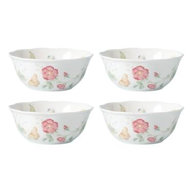 Imagem de Lenox Butterfly Meadow Tigelas grandes multiuso de 4 peças, 4,03, multi