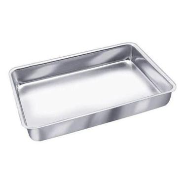 Imagem de Forma / Assadeira De Aluminio Retangular Alta 4 47,2x32,7x6, - Oem