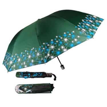 Imagem de Guarda Chuva Estampado Contra Vento Cabe Na Bolsa Grande Dobrável Refo