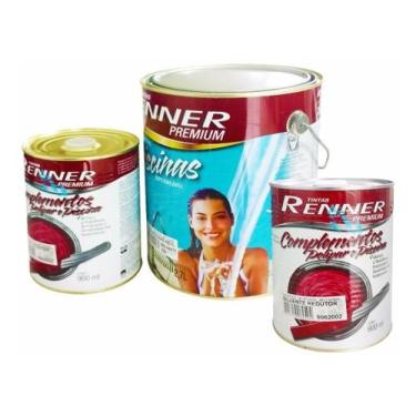 Imagem de Tinta Renner Para Piscinas Na Cor Azul De 4,5l - Globalmar