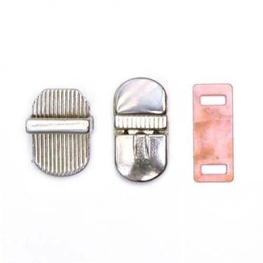 Imagem de Fecho Click para Bolsas - 2 Unidades - Metalurgica Antunes, NIQUELADO