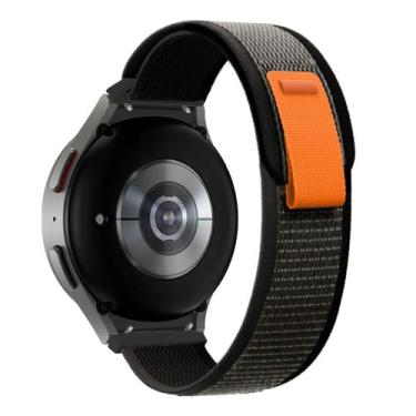 Imagem de Pulseira de Nylon Ridge Exclusiva para Galaxy Watch4 e Watch5 - Preto 
