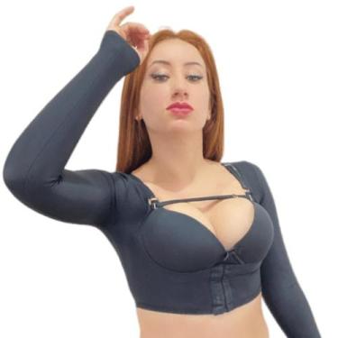 Imagem de Sutiã Modelador Pós Cirúrgico Para Lipo Nos Braços - M34 - Fanáticos P