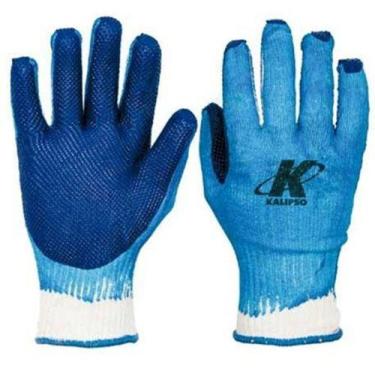 Imagem de Luva de Malha Banho Vulcanizado Blue Grip Azul Kalipso