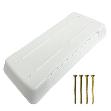 Imagem de Sthovd 3103634.022 Tampa de ventilação de geladeira RV Substituição para tampa de ventilação de geladeira branca Dometic