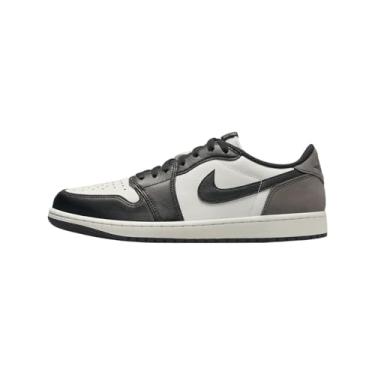 Imagem de Nike Tênis masculino Air Jordan 1 Low OG, Vela/Dark Mocha/Preto, 39
