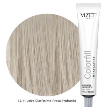 Imagem de Tratamento Tonalizante Colorfill 12.11 Loiro Claríssimo Prata Profundo