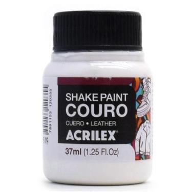 Imagem de Tinta para Couro Shake Paint Acrilex 37ml, 519 - BRANCO