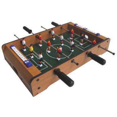 Imagem de Mesa De Pebolim Totó Infantil Mini Com Marcador E Bolinhas - Importway