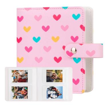Imagem de Álbum de fotos Rekeen 112 bolsos para Fujifilm Instax Mini Pink