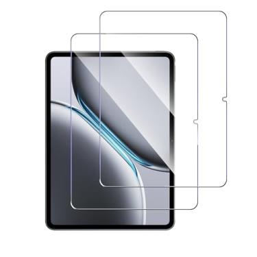 Imagem de Anoowkoa [Pacote com 2 protetores de tela Oneplus Pad 2/Pad Pro (30.7 cm), película de vidro temperado para tablet, dureza 9H, anti-impressão digital, sem bolhas, alta definição, cobertura total