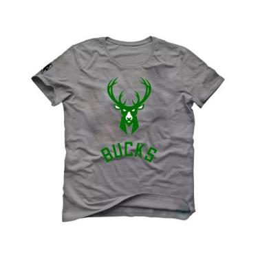 Imagem de Camiseta Giannis Antetokounmpo Basquete Milwaukee Buck - Loja White Ma