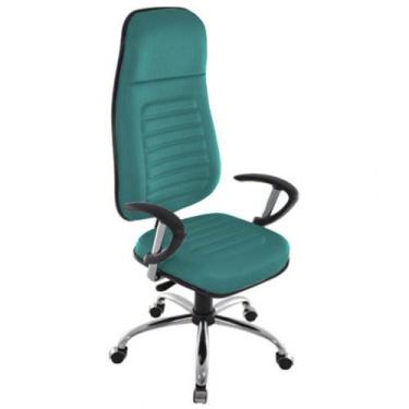 Imagem de Cadeira Presidente com Espaldar Alto Linha Blenda Verde - Design Offic