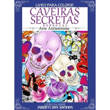 Imagem de Livro - Livro para Colorir Caveiras Secretas Especial