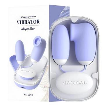 Imagem de Mini Sugador e Bullet Lilo 12 Modos de Pulsação 2,5cm x 5cm Silicone R