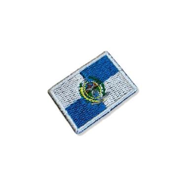 Imagem de BE0136-036 Bandeira Rio de Janeiro Patch Bordado 3,8x2,5cm - BR44