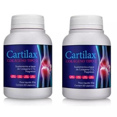 Imagem de Kit 2 Cartilax UC2 - Colágeno Tipo 2 120 Cápsulas - DRAIK