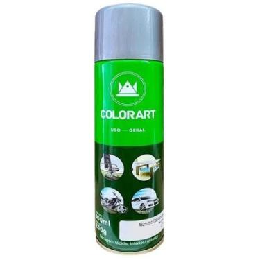 Imagem de Tinta Spray Colorart Uso Geral Cor Alumínio Opalescente Secagem Rápida