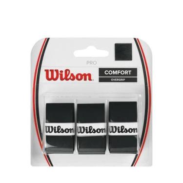 Imagem de Overgrip Wilson Pro Preto 3 unid.