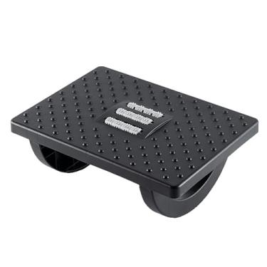 Imagem de Pedal de Balanço para Pés Sob a Mesa No Trabalho, Apoio para Os Pés de Mesa de Escritório de Tamanho Maior, Placa de Equilíbrio Oscilante, Design Ergonômico para Suporte de