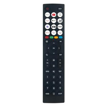 Imagem de Controle remoto de voz de substituição ERF2M36H adequado para Hisense TV 50E7K 43A6K A23291Q 43A7KO A22480X 43E7KQ A22512W 50A6K A231320 50A7KQ 43A7KQ 58A6K A224888 12 65 A7KQ A22512X 65E7KQ 75A7KQ