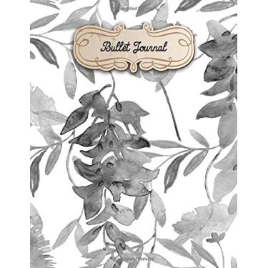 Imagem de Bullet Journal: A4-160 pages - Fleurs - couverture souple glossy - Pointilles - Dot point, bullet journal, dot grid, planner, planning, organizer, journal, Fleurs, Bujo