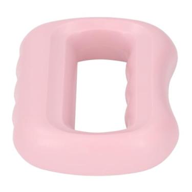 Imagem de Massageador Muscular de Percussão, Display LCD Anel Massageador Corporal Elétrico 5 Frequências de Vibração Alívio de Dor Vestível para Pescoço, Ombro, Braço, Cintura (Rosa)