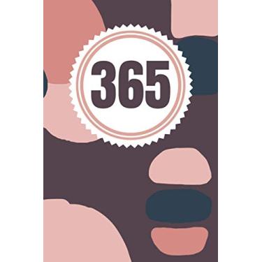 Imagem de 365 Day Journal - One Page A Day | Lined | Undated | 6x9 Daily Diary | Abstract Background Cover: Daily Diary for 365 days of Journaling. Gift for Family and Friends