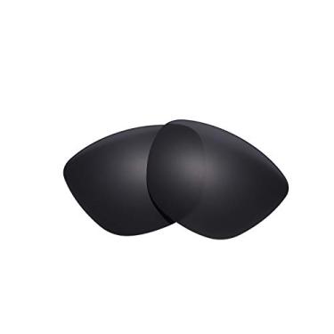 Imagem de Lentes de reposição polarizadas para óculos de sol Oakley Frogskins (preto) NicelyFit, Preto