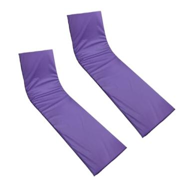 Imagem de Colchão Almofada Espreguiçadeira Piscina Roxo Impermeável 2un