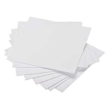 Imagem de EVA Sheet, 8pcs 3/5mm Thick EVA Foam Sheets Spone Foam 10x10 Inch Craft Eva Sheets DIY Handmade Model Making Material(White)