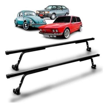 Imagem de Rack De Teto Bagageiro Universal Carros Antigos Com Calha - Vhip